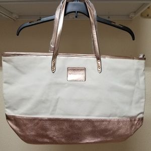 Victoria's Secret Gold Pink Women's Tote Bag